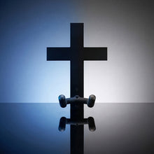 Cross Guitar Hanger view 1